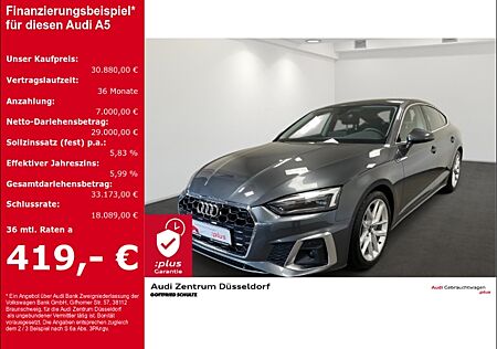 Audi A5 Sportback S line 40 TFSI LED MMI KAMERA PDC