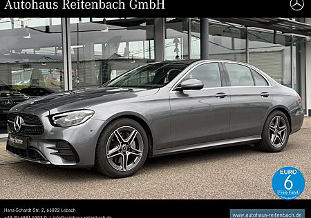 Mercedes-Benz E 220 E220d LIMO AMG+BURMESTER SITZKÜH+360°+TOTW+AMBIE