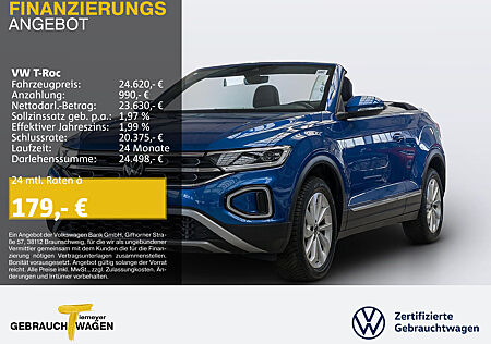 VW T-Roc Cabrio 1.0 TSI STYLE NAVI LED+ KAMERA SITZHZ