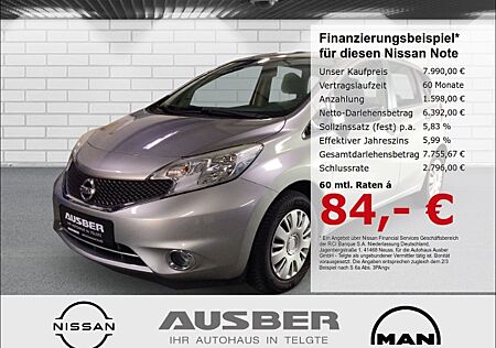 Nissan Note Visia 1.2 Klima Ganzjahresreifen