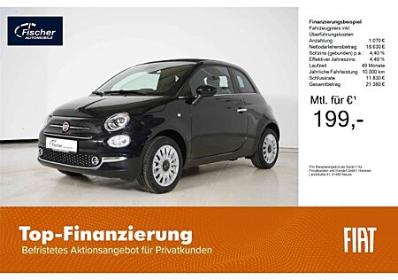 Fiat 500C 1.0 GSE Hybrid Dolcevita 6-Gang NAV/PDC/GRA