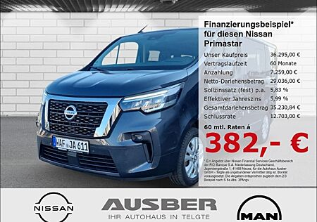 Nissan Primastar Kombi L1H1 8Sitzer TEKNA 2Schiebetüren Automatik Design GJR