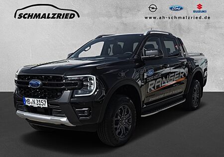 Ford Ranger Wildtrak e-4WD DoKa 2.0 Allrad AHK-abnehmbar Navi Leder digitales Cockpit Soundsystem