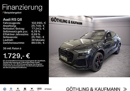 Audi RS Q8 tip*Air*HUD*B&O*305 km/h*Keramik*Standh*Matrix*Virtual*Navi+*360° Kamera*AHK*