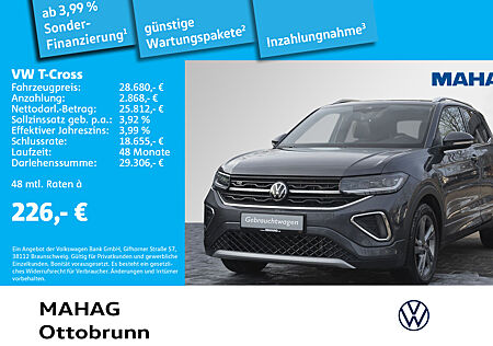 VW T-Cross 1.5 TSI R-Line Navi MatrixLED AHK DSG