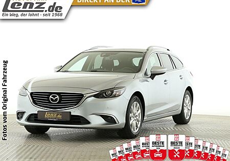 Mazda 6 Kombi Exclusive-Line LED Navi PDC Tempomat AHK