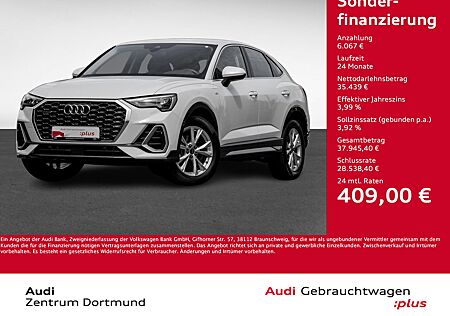 Audi Q3 Sportback 35 quattro S LINE LM18 LED E-KLAPPE