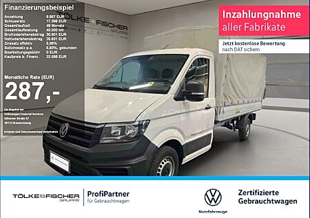 VW Crafter 35 2.0 TDI Plane+Pritsche LR AHK Navi