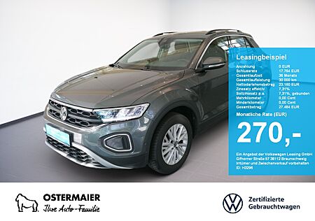 VW T-Roc LIFE 1.0TSI 110PS 5J-G LED.NAVI.SHZG.PDC.P