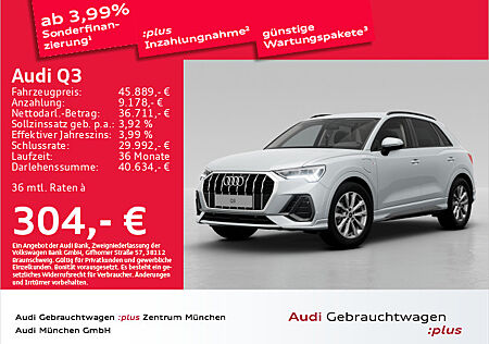 Audi Q3 45 TFSI e S tronic S line Virtual/LED/ACC/Privacy/AHK/PDC+