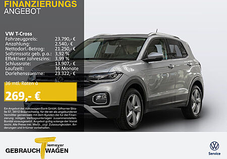 VW T-Cross 1.5 TSI DSG STYLE LED NAVI VIRTUAL AHK