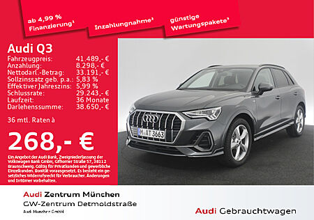 Audi Q3 35 TFSI S tronic S line Virtual/LED/Navi+/Kamera