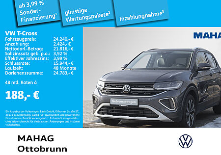 VW T-Cross 1.0 TSI STYLE Navi MatrixLED DAB+ DSG