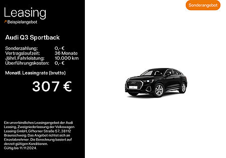 Audi Q3 Sportback 35 TDI quattro S-LINE*AHK*NAVI*LED*KAMERA