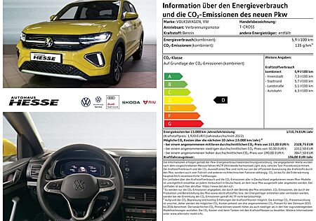 VW T-Cross R-Line 1.0 l TSI OPF 85 kW (115 PS) 7-Gang-Doppelkupplungsgetriebe DSG