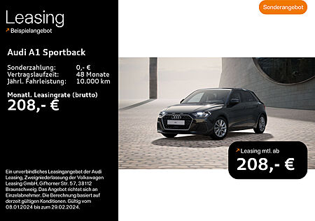 Audi A1 Sportback 25 TFSI advanced DAB*Sound*Virtual*