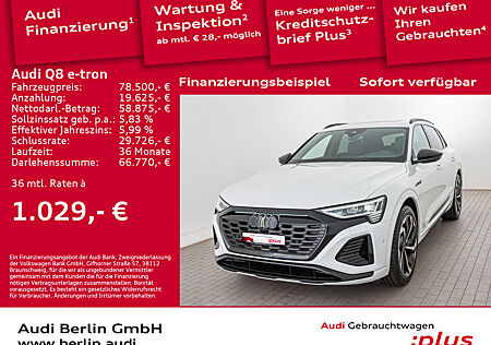 Audi Q8 e-tron S line 55 quattro 300 kW