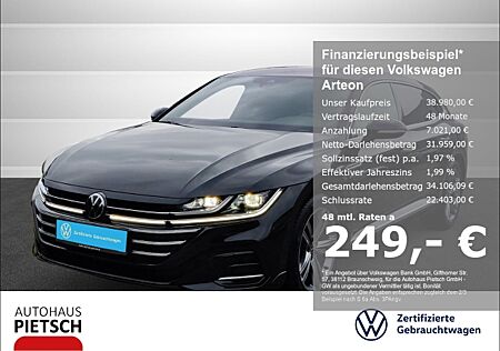 VW Arteon Shooting Brake 2.0 TSI R-Line AHK Matrix AHK-klappbar Navi digitales Cockpit