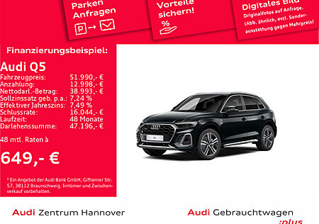 Audi Q5 S line 50 TDI quattro AHK Matrix Luft virtual