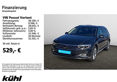 VW Passat Variant 2.0 TDI DSG Elegance Navi,AHK,LM18,Digital Cockpit