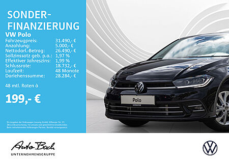 VW Polo Style 1,0 l TSI OPF 81 kW (110 PS) 7-Gang-Doppelkupplungsgetriebe DSG