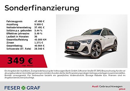 Audi e-tron S line 55 qu. LUFT+AHK+ACC+PANO