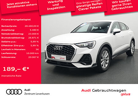 Audi Q3 Sportback S tronic PDC SHZ KAM VIRT AHK LED