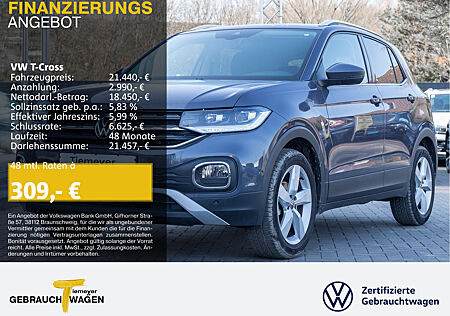 VW T-Cross 1.0 TSI STYLE NAVI LED VIRTUAL KAMERA