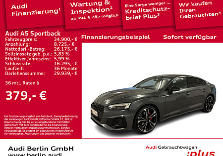 Audi A5 Sportback S line 40 TFSI S tr. MATRIX RFK ACC