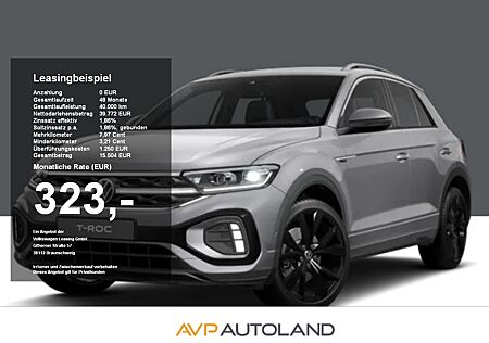 VW T-Roc 1.5 TSI DSG R-Line BLACK STYLE | AHK | LED