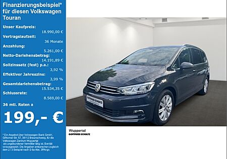 VW Touran 2.0 TDI Highline LED AHK SHZ PDC LM ZV