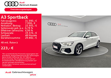 Audi A3 Sportback 30 TFSI S line LED Navi Kamera AHK