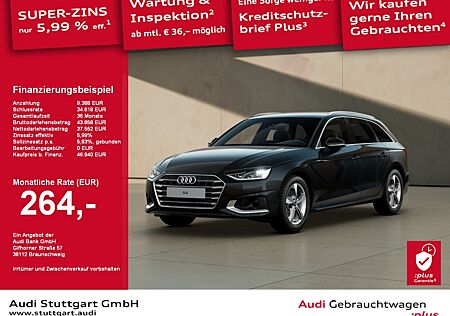 Audi A4 Avant S line 40 TFSI S tronic AHK SHZ Navi