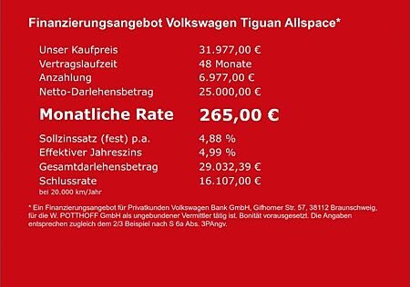 VW Tiguan Allspace 2.0 TDI DSG Highline R-Line 4MotionStandhzg Pano AHK Navi RearView DYNAUDIO