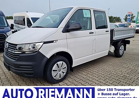 VW T6 .1 Pritsche DoKa 6 Sitze KLIMA KOMFORT NAVI/APP