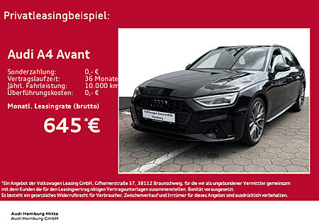 Audi A4 Avant 40 TDI S line S tronic AHK B&O Kamera