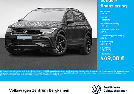 VW Tiguan 2.0 R-LINE BLACK STYLE 4X4 LEDER AHK LM19