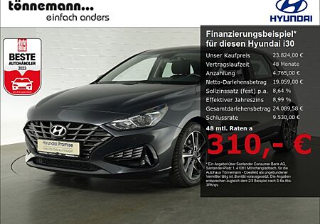 Hyundai i30 FACELIFT TREND T-GDI 48V DCT+NAVI+RÜCKFAHRKAMERA+SITZ-/LENKRADHEIZUNG+SMARTKEY+LED TAGFAHR