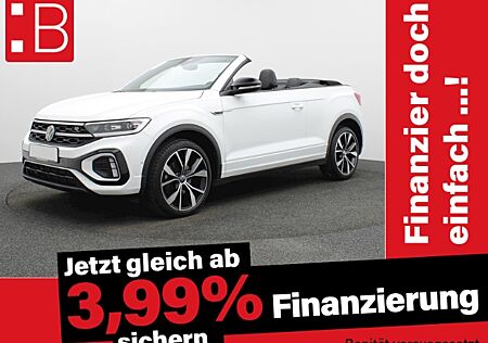 VW T-Roc Cabrio 1.5 TSI DSG R-Line Black Style NAVI-PRO AHK LEDER DCC 19 ACC BLINDSPOT BEATS KAMERA PARKLENK SHZ