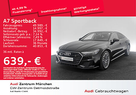 Audi A7 Sportback 45 TFSI qu. S tronic S line HD-Matrix/B&O/ACC