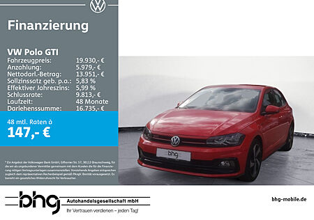 VW Polo GTI 2,0 TSI DSG Climatronic Licht&Sicht