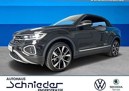 VW T-Roc Cabriolet Style 1.5l TSI AHK REAR VIEW LED