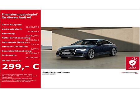 Audi A6 Lim. 45 TFSI quattro S line Anschlussgarantie 3 Jahre 100.000 KM