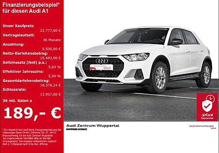 Audi A1 Citycarver 25 TFSI DAB SHZ PDC VIRTUAL GARANTIE SMARTPHONE INTERFACE