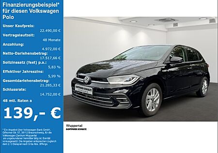 VW Polo 1.0 TSI Style LED NAVI PANO SHZ PDC LM ZV