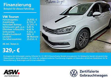 VW Touran Comfortline 1.5 TSI DSG LED Navi Pano PDC