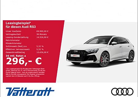 Audi RS3 Sportback Mod25 ACC Matrix Pano SONOS Sportabgas.