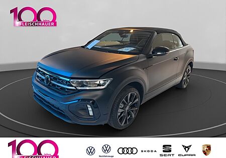 VW T-Roc Cabrio limitierte Edition Black Plus R-Line AD AHK-abnehmbar Navi Leder digitales Cockpit