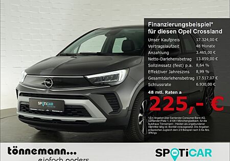 Opel Crossland ELEGANCE+LED+NAVI+RÜCKFAHRKAMERA+SITZ-/LENKRADHEIZUNG+AGR SITZ+KEYLESS+INDUKTIONSL