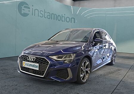 Audi A3 Sportback 30 TFSI S LINE LM18 AHK eKLAPPE SPORTSITZE